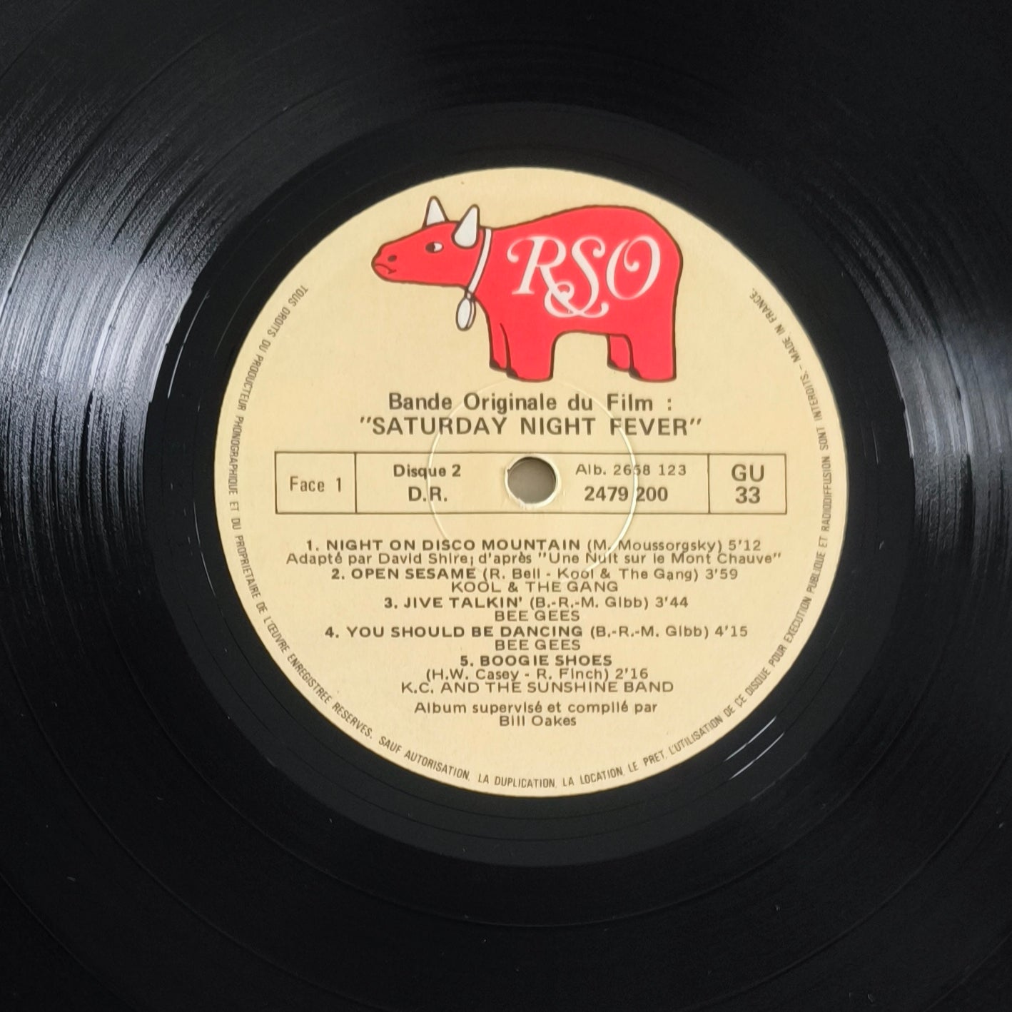 SATURDAY NIGHT FEVER - The Original Movie Soundtrack