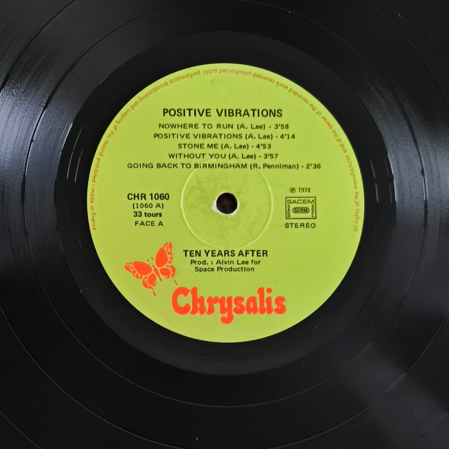 TEN YEARS AFTER - Positive Vibrations