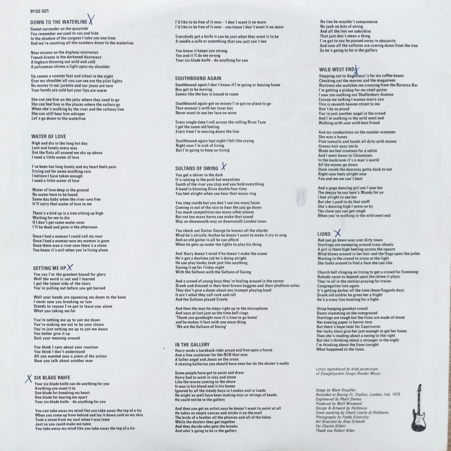 DIRE STRAITS - Dire Straits