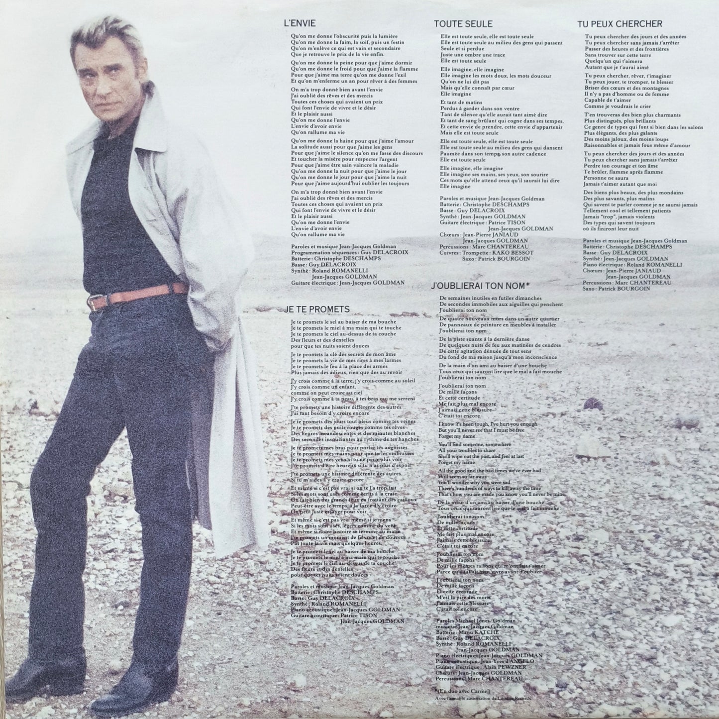 JOHNNY HALLYDAY - Gang