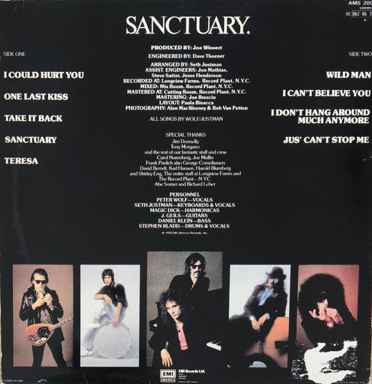 J. GEILS BAND - Sanctuary. (pressage UK)
