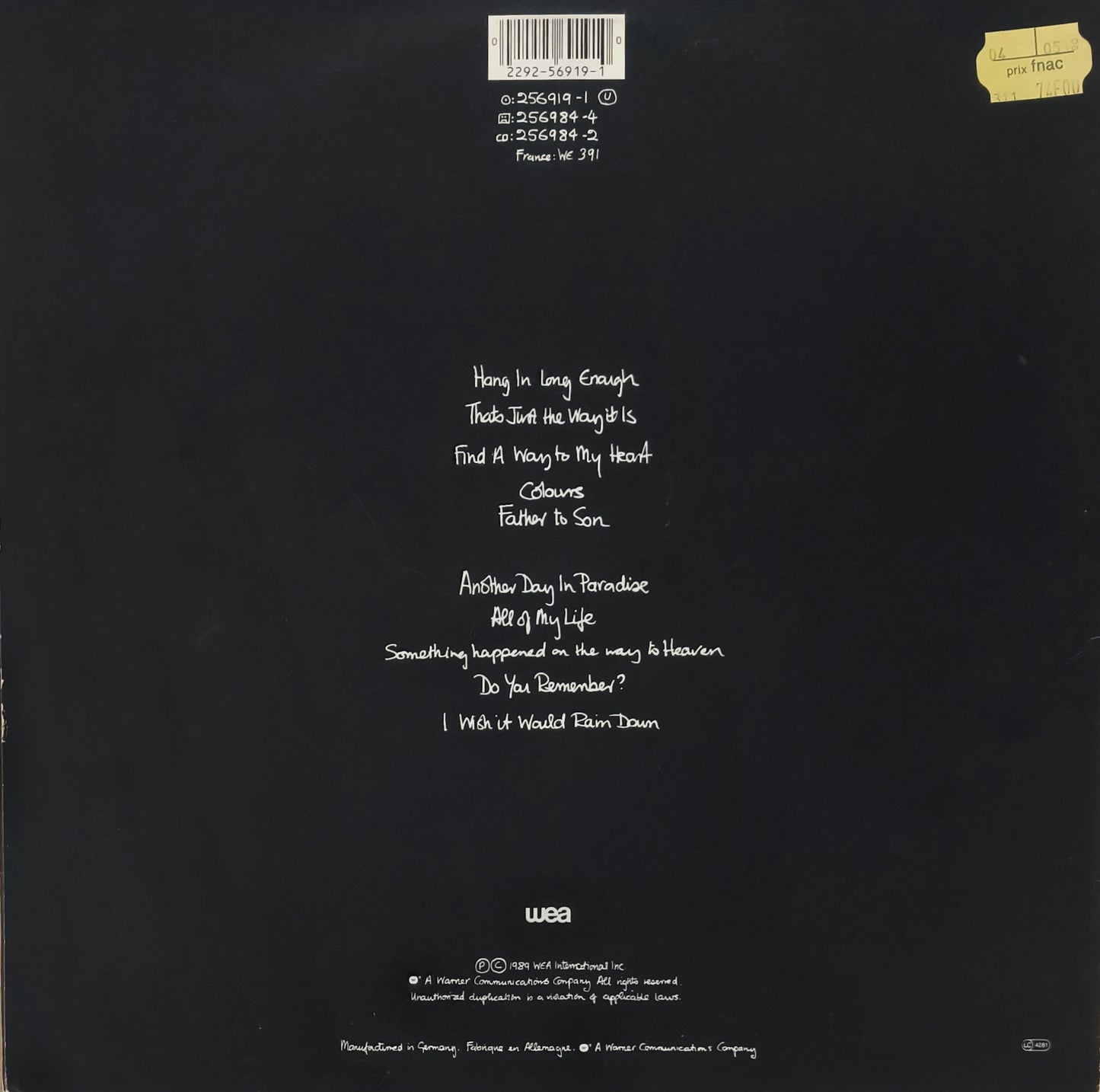 PHIL COLLINS - ...But Seriously