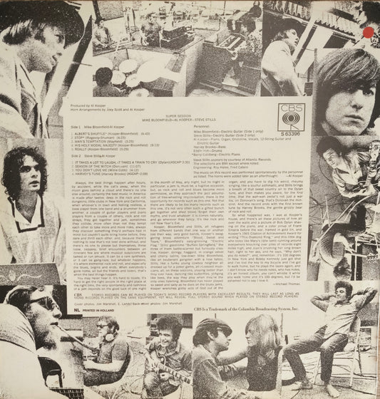 MIKE BLOOMFIELD / AL KOOPER / STEPHEN STILLS - Super Session