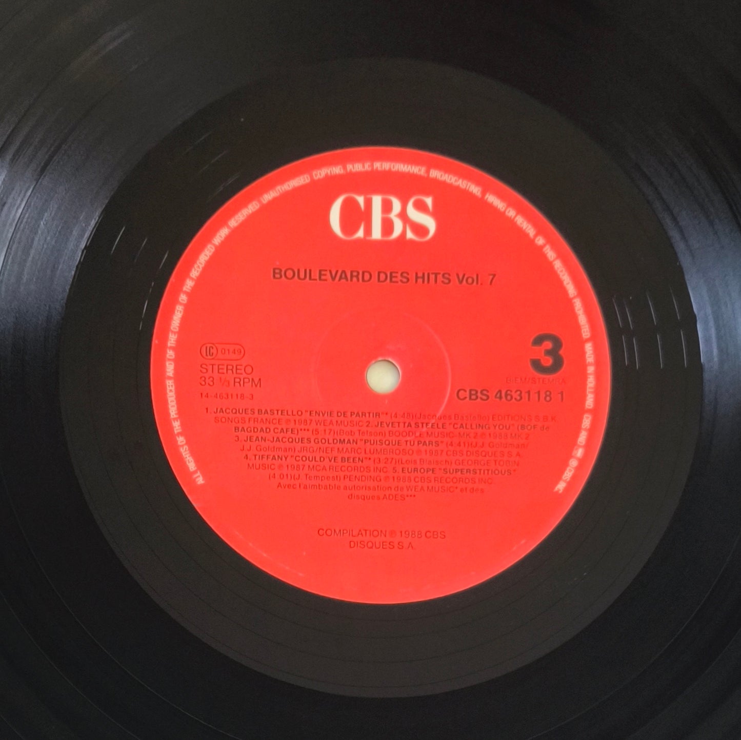 BOULEVARD DES HITS - Volume 7