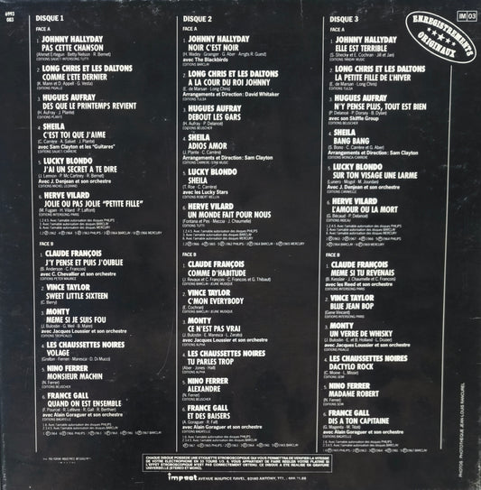 LA BOUM DES ANNEES 60 (Coffret 3 vinyles)