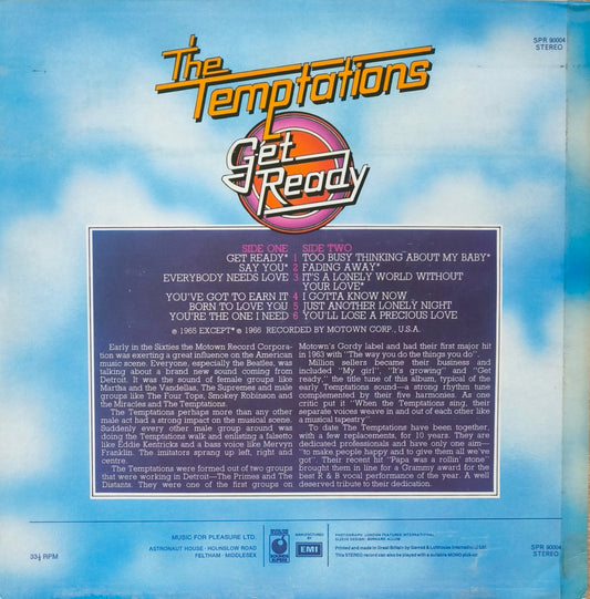 THE TEMPTATIONS - Get Ready