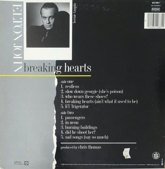 ELTON JOHN - Breaking Hearts