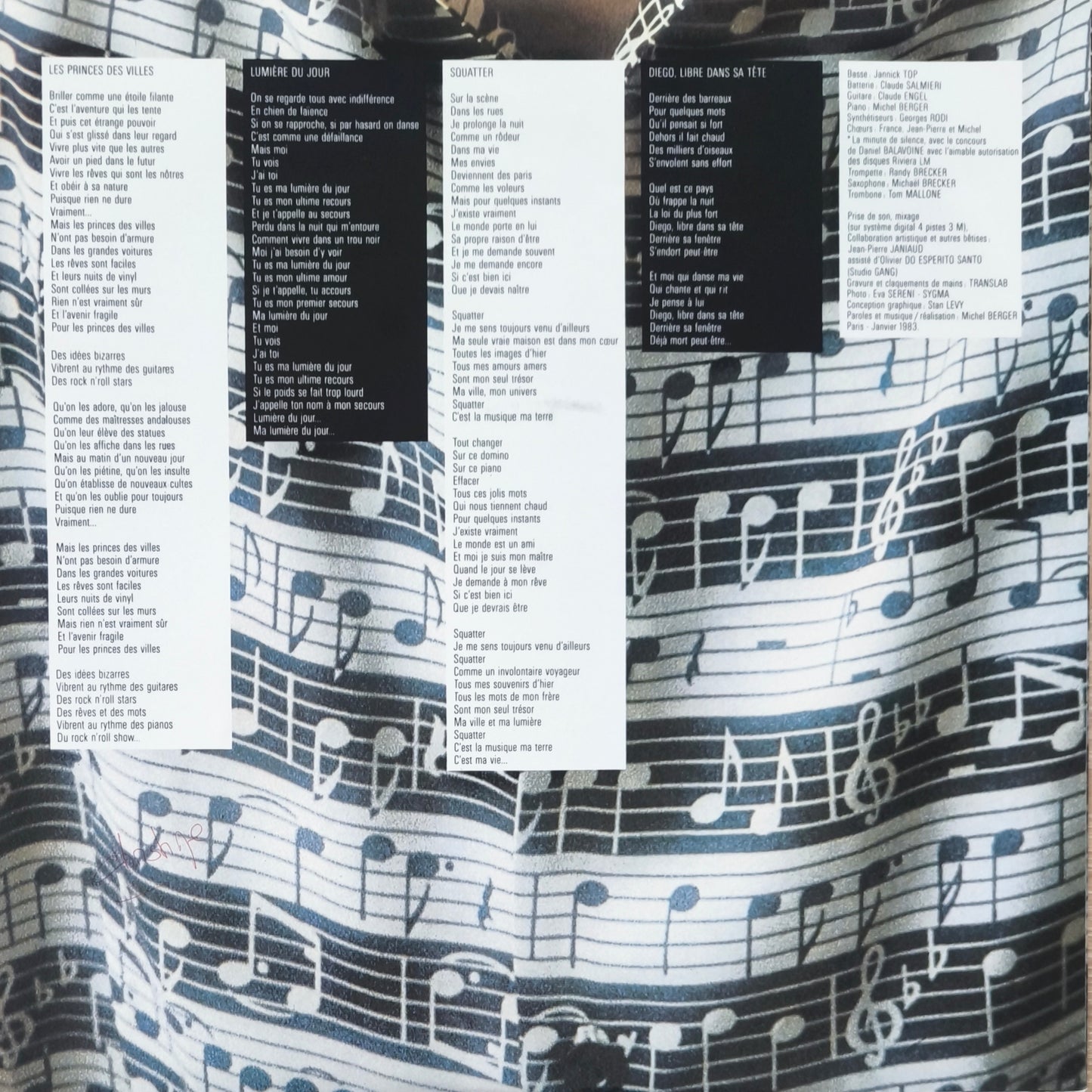 MICHEL BERGER - Voyou