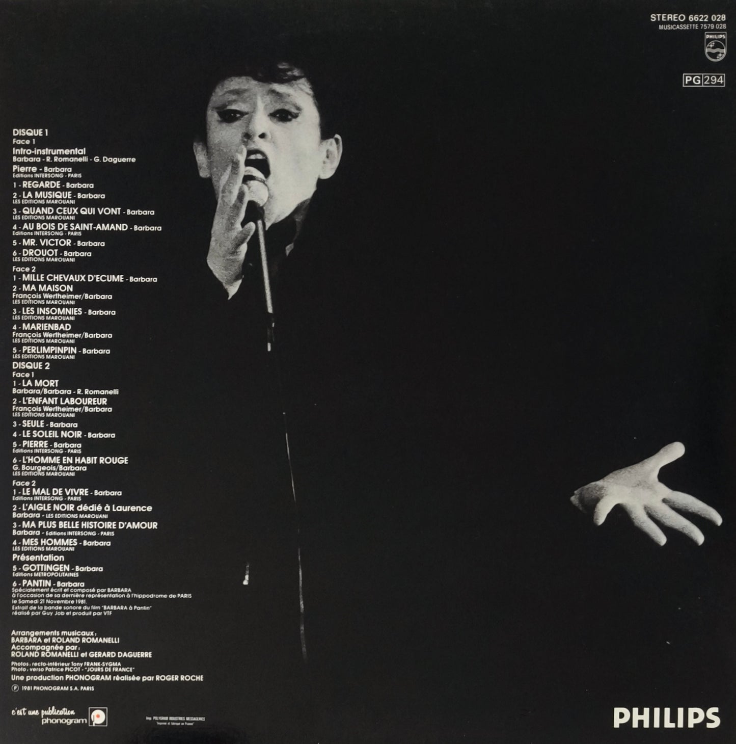 BARBARA - Récital "Pantin 81" - Enregistrement Public