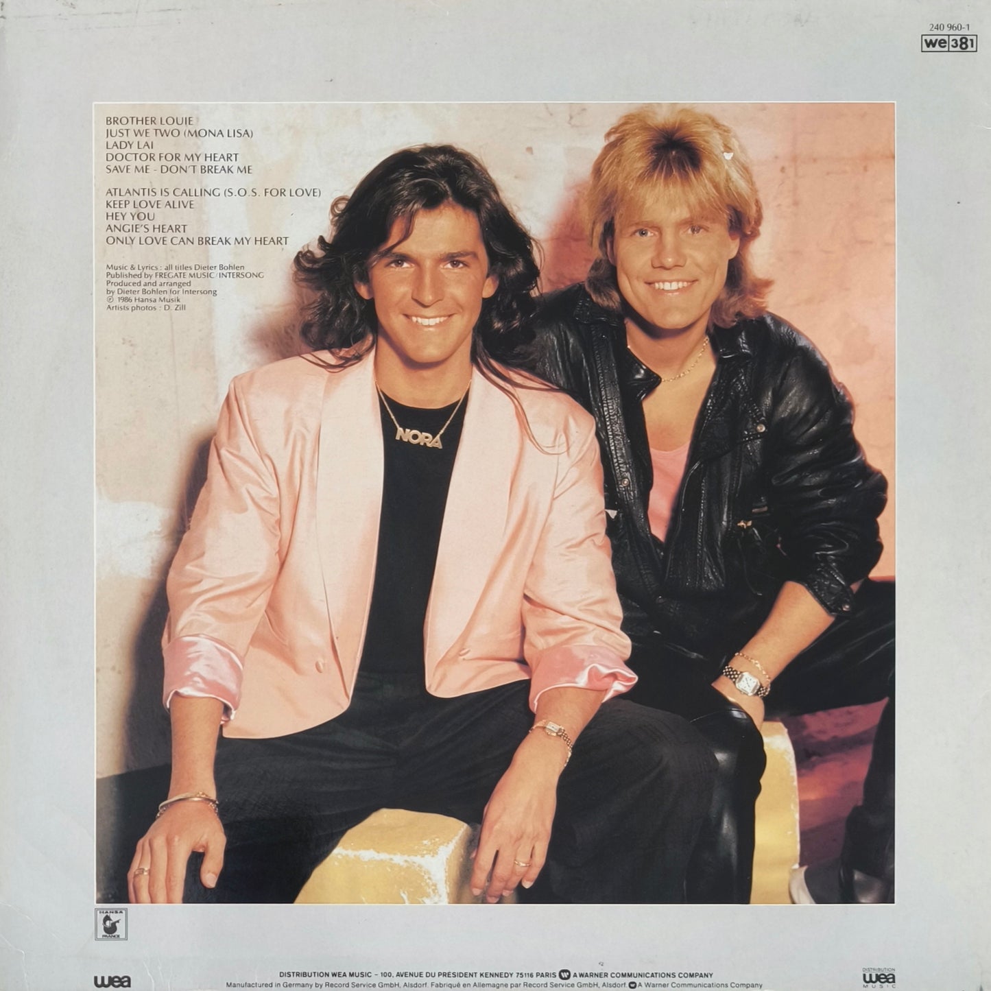 MODERN TALKING - Ready For Romance - The 3rd Album