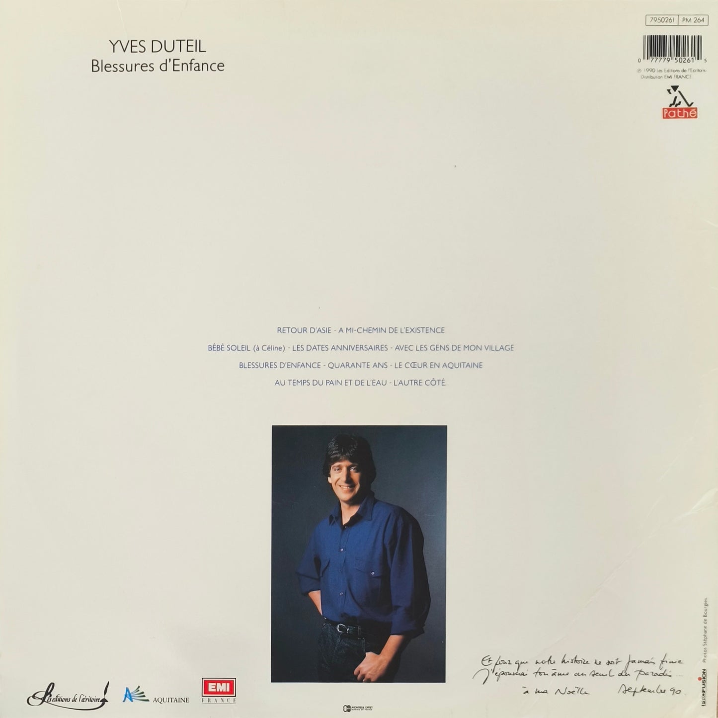 YVES DUTEIL - Blessures D'Enfance