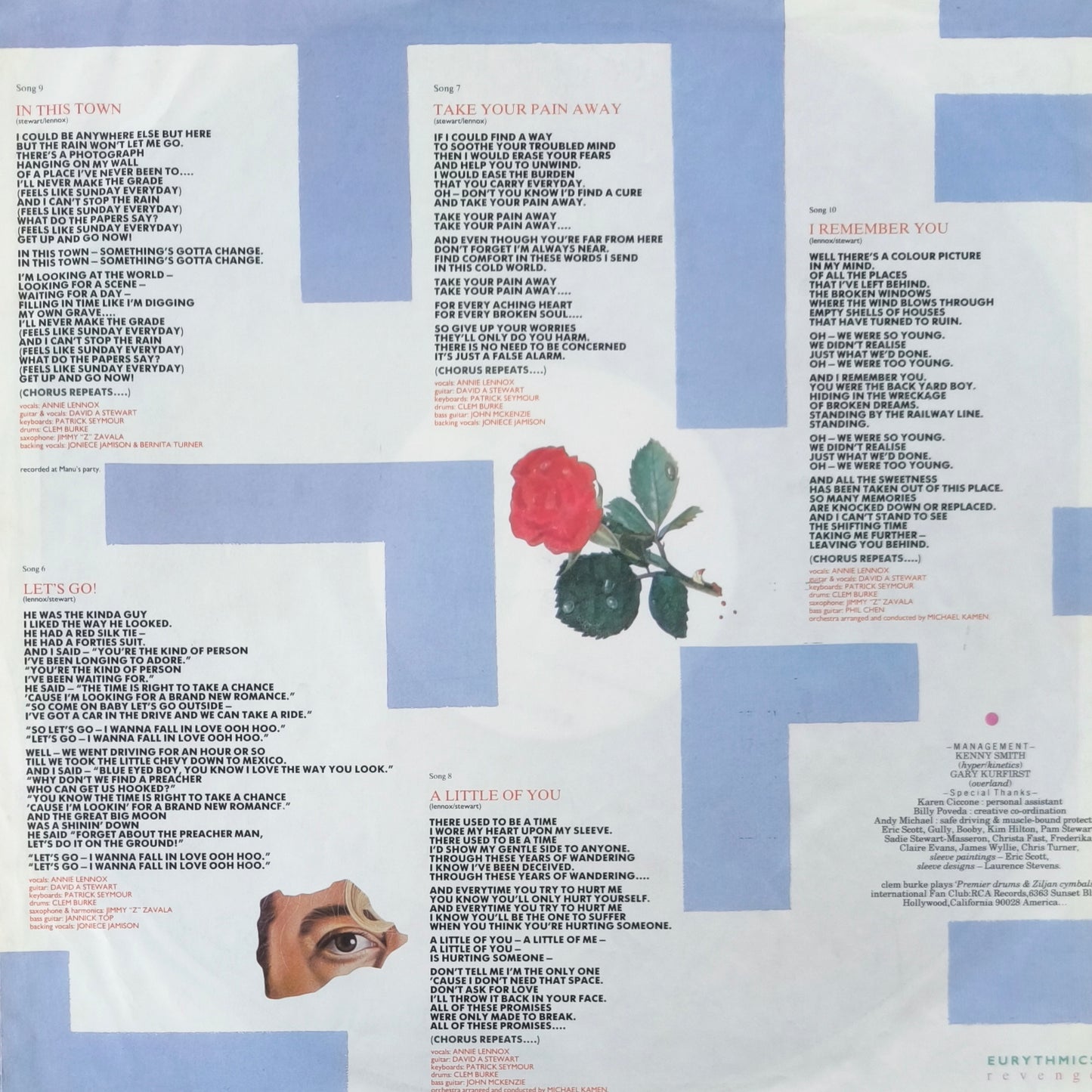 EURYTHMICS - Revenge