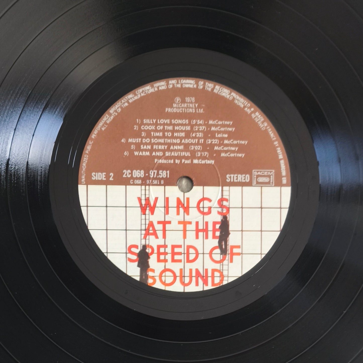 WINGS - Wings At The Speed Of Sound
