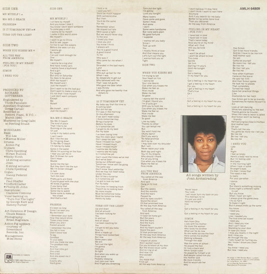 JOAN ARMATRADING - Me Myself I