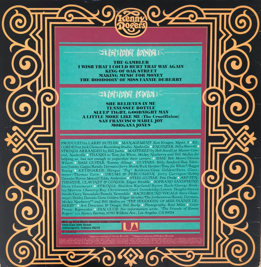 KENNY ROGERS - The Gambler (Pressage US)