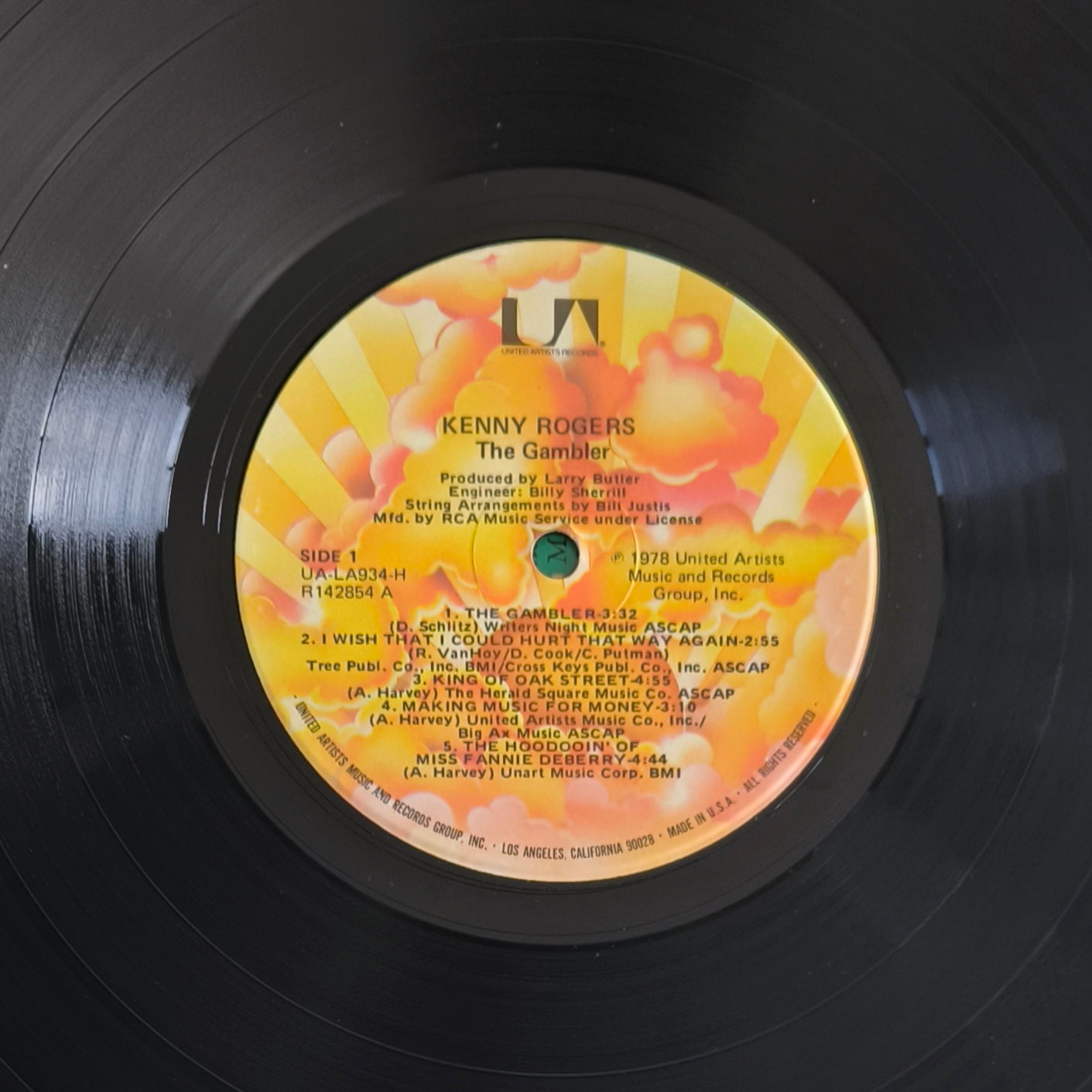 KENNY ROGERS - The Gambler (Pressage US)