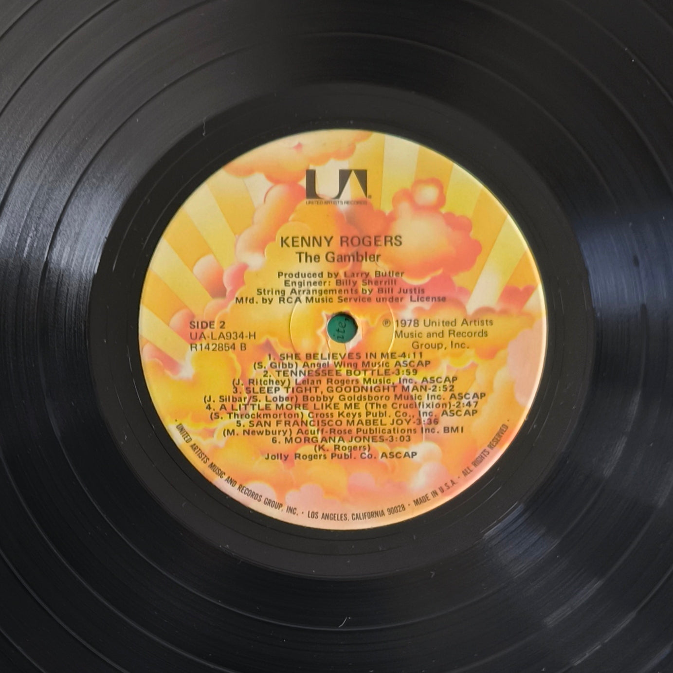 KENNY ROGERS - The Gambler (Pressage US)