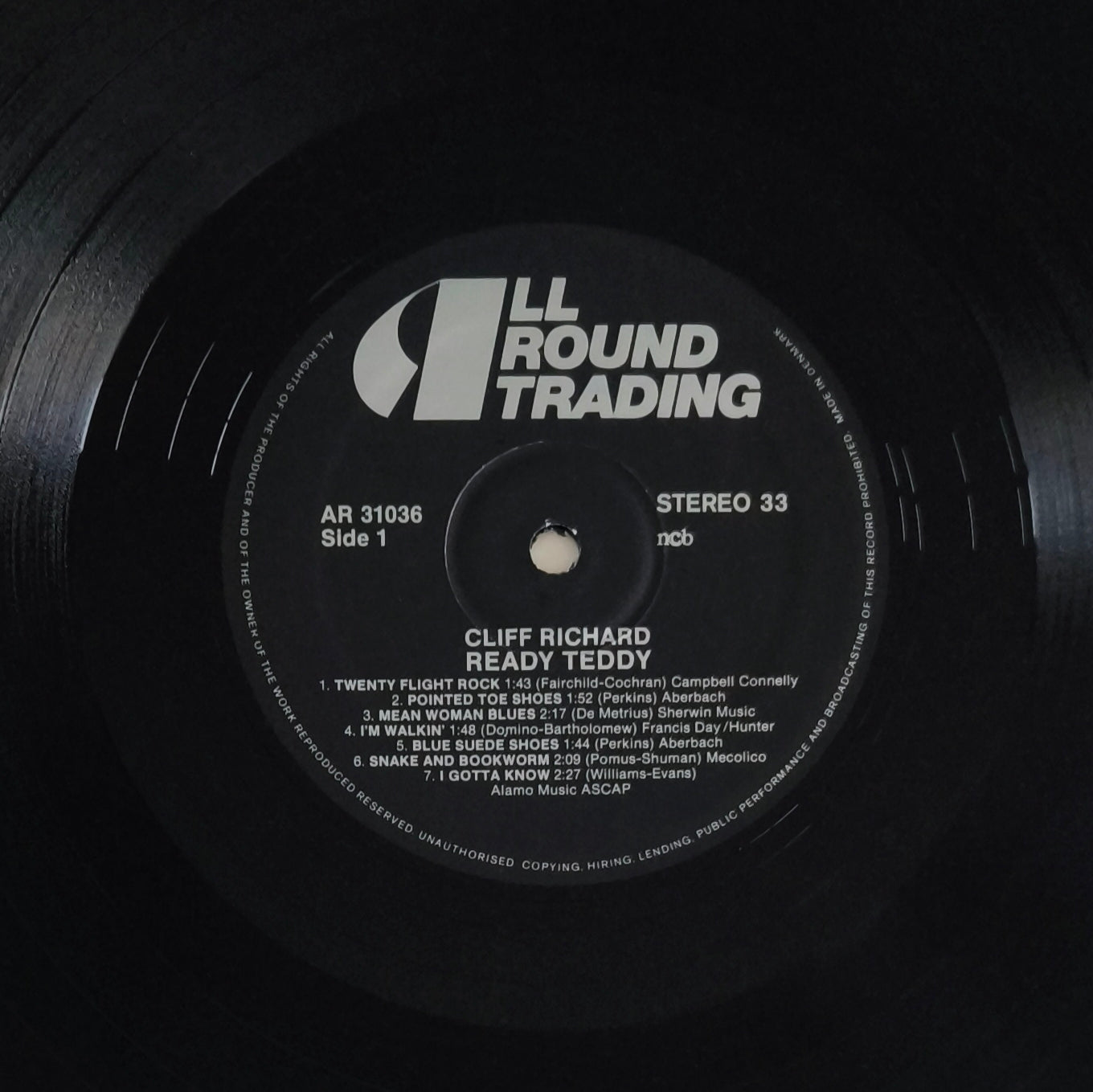 CLIFF RICHARD - Ready Teddy