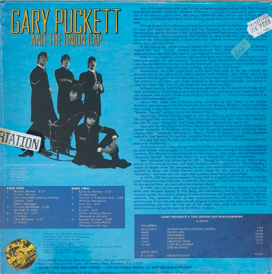 GARY PUCKETT AND THE UNION GAP - Greatest Hits