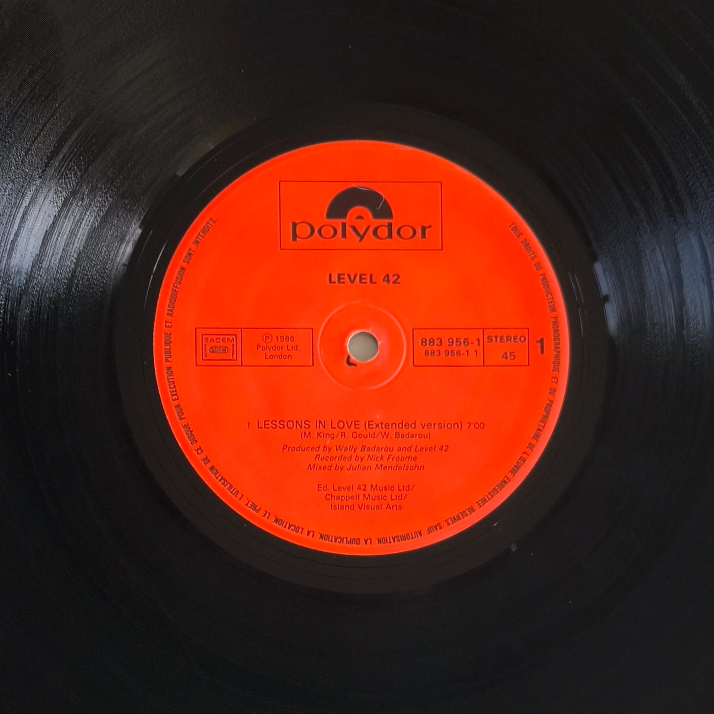 LEVEL 42 - Lessons In Love (Extended Version)