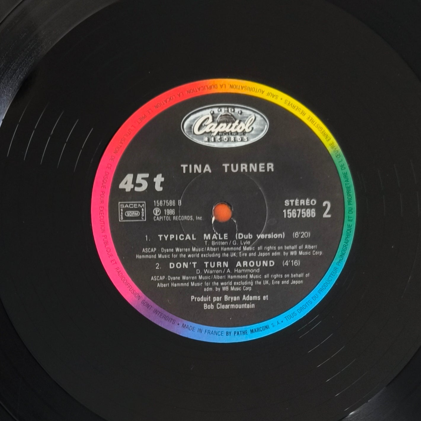 TINA TURNER - Typical Male