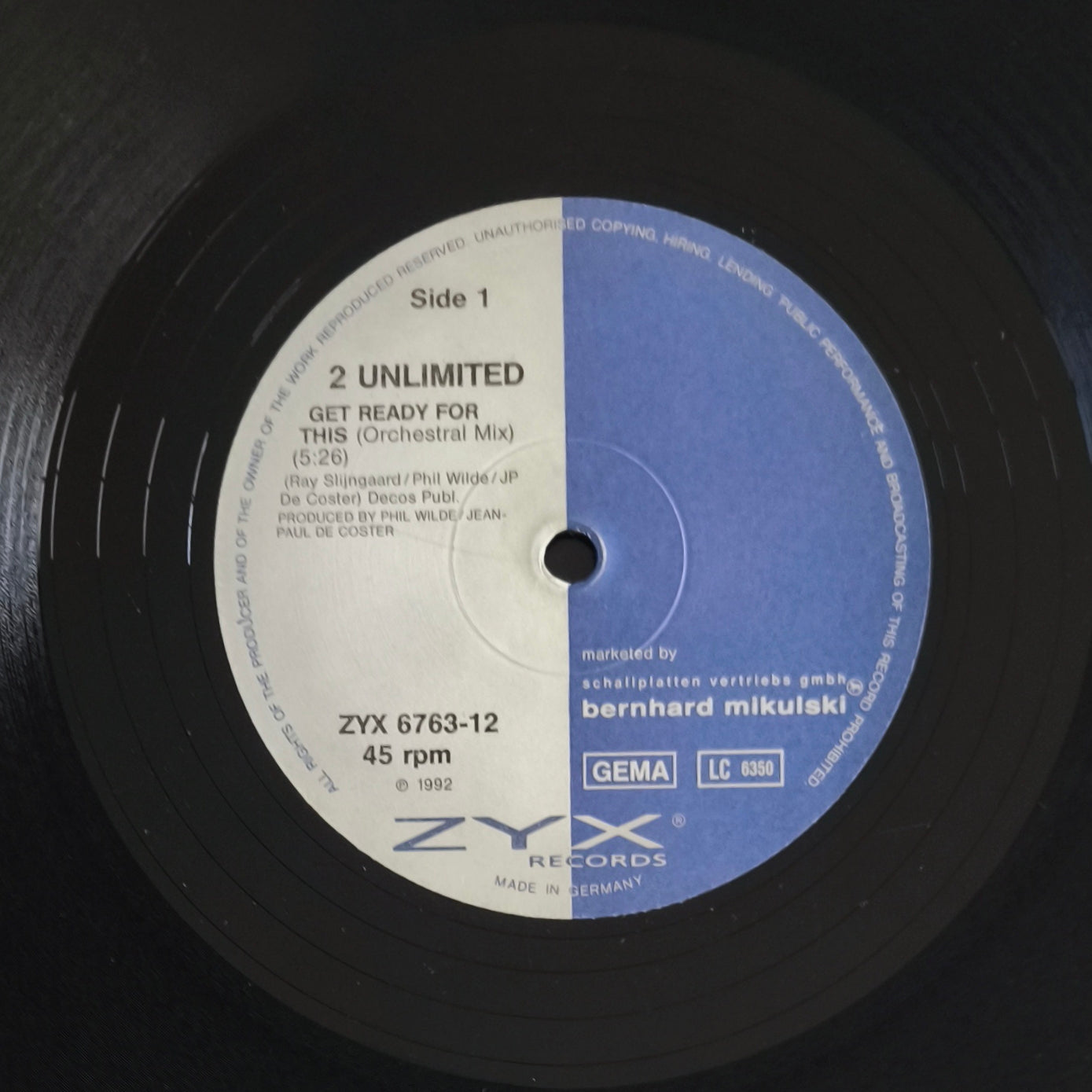 2 UNLIMITED - Get Ready For This - The Final Versions IV / 92