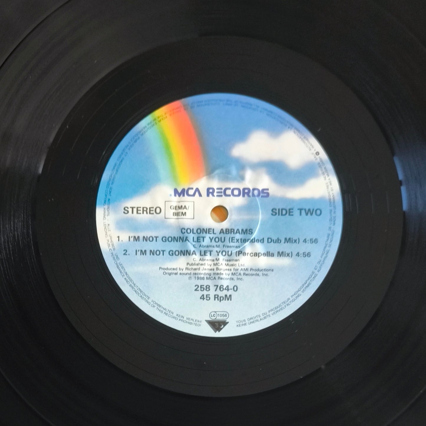 COLONEL ABRAMS - I'm Not Gonna Let You