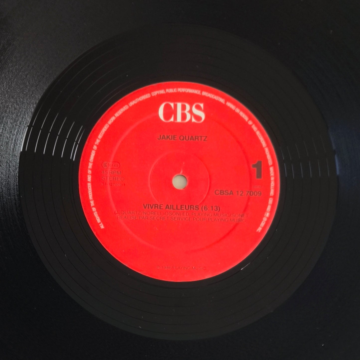 JAKIE QUARTZ -Vivre Ailleurs