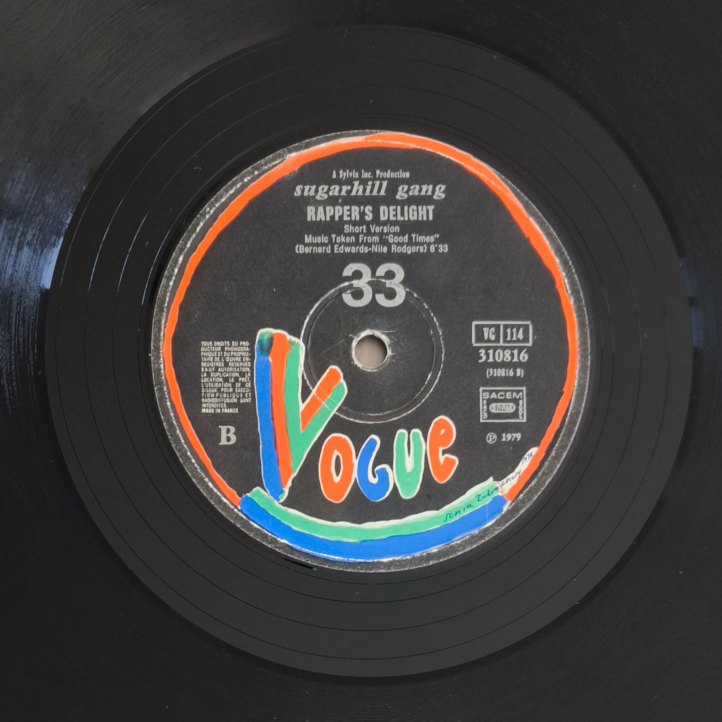 SUGARHILL GANG - Rapper's Delight