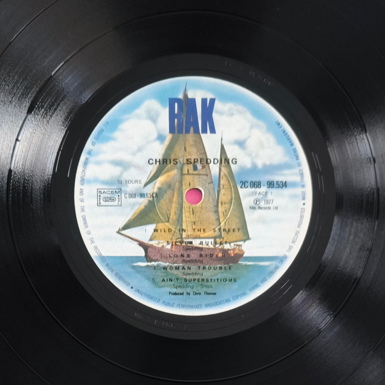 CHRIS SPEDDING - Hurt