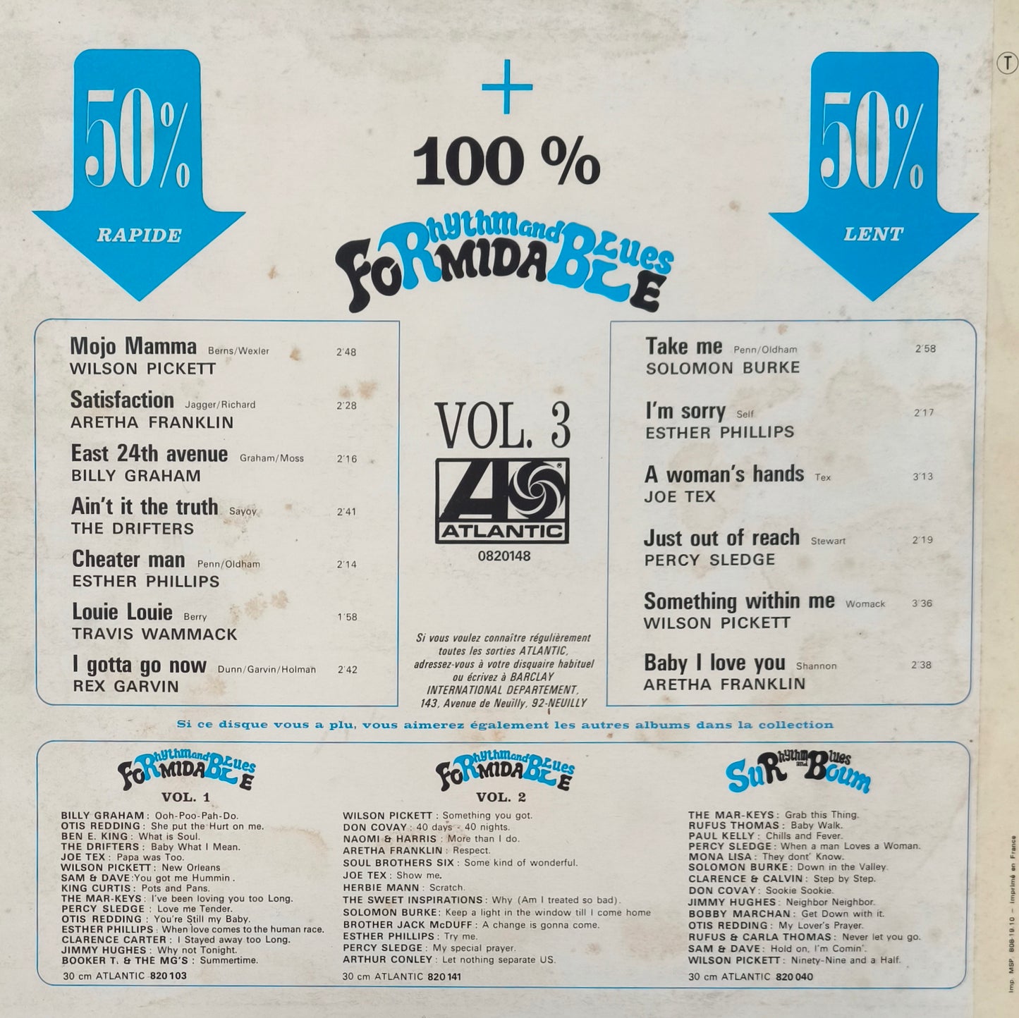 FORMIDABLE RHYTHM AND BLUES - Volume 3