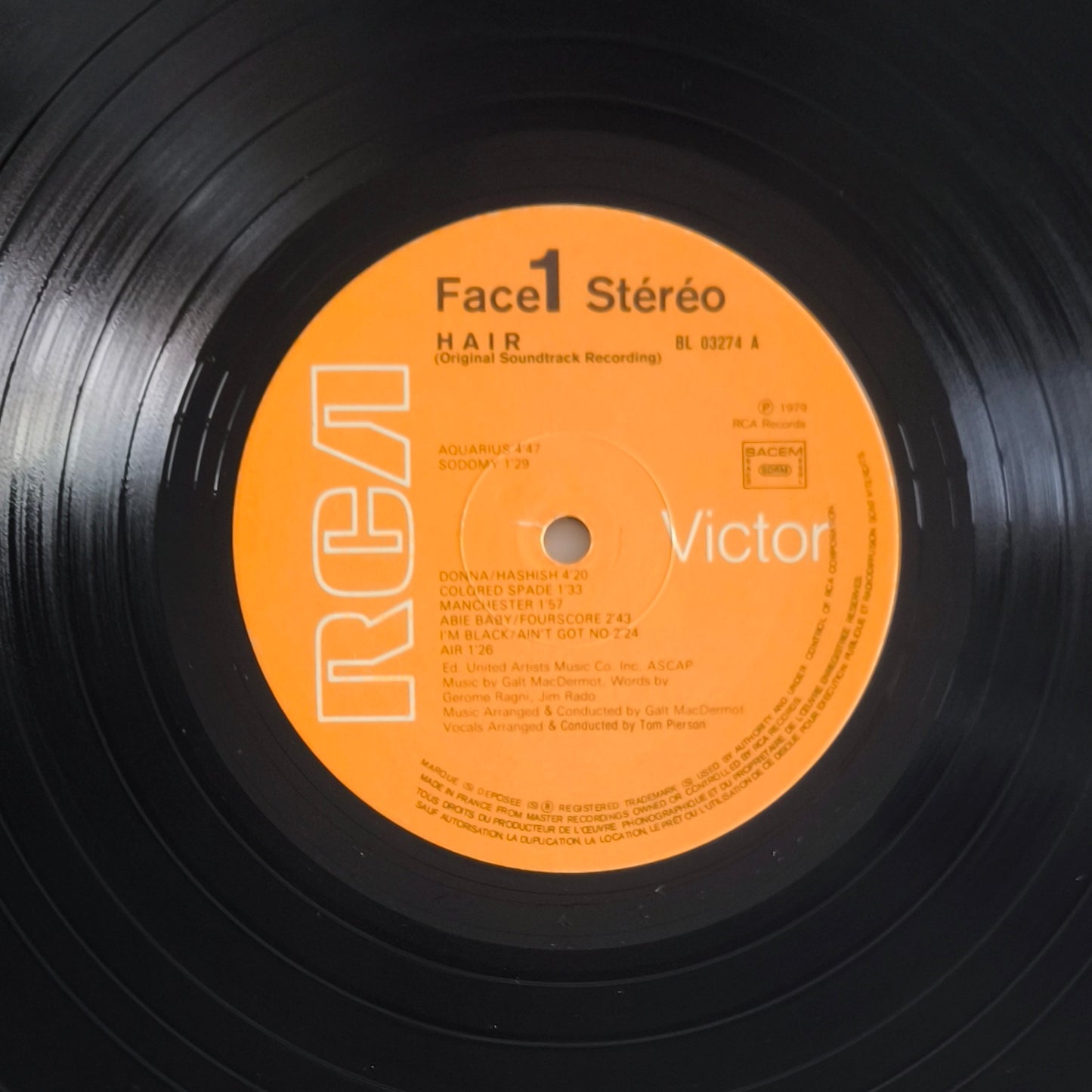 GALT MACDERMOT - Hair (Original Soundtrack Recording)