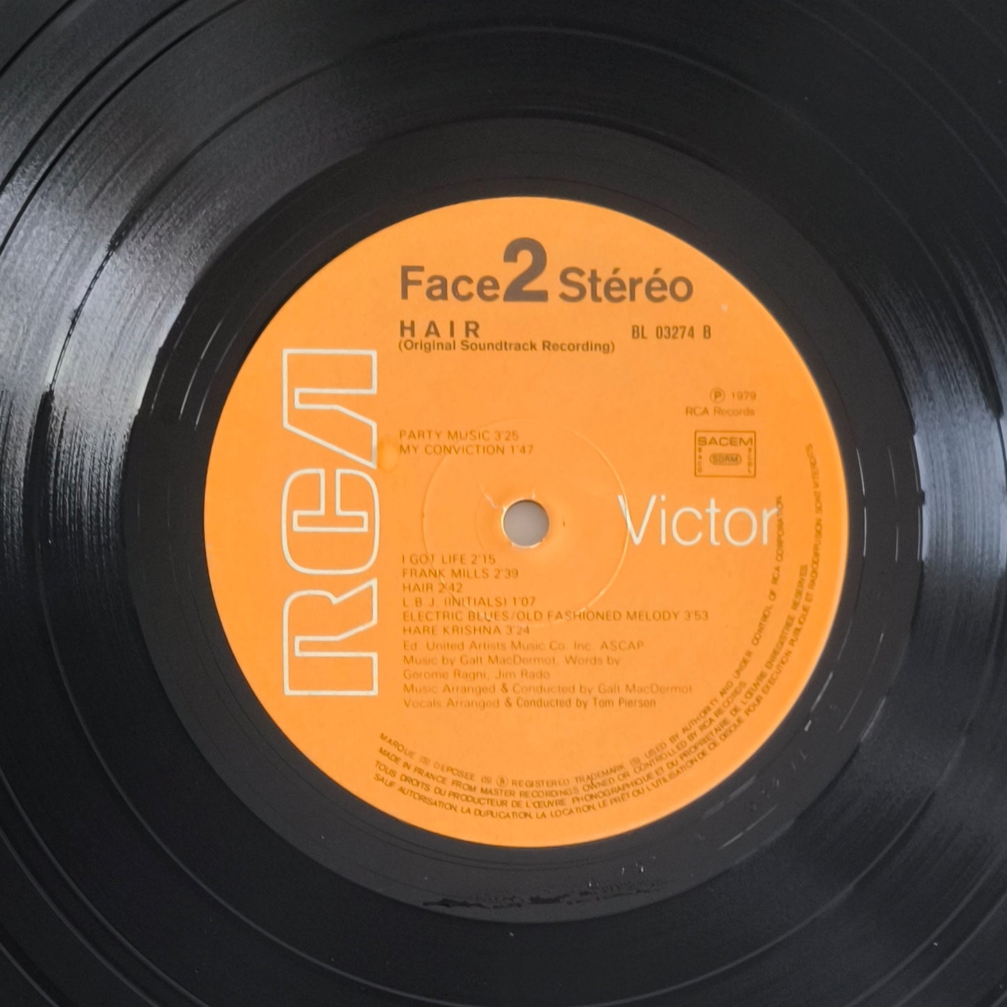 GALT MACDERMOT - Hair (Original Soundtrack Recording)