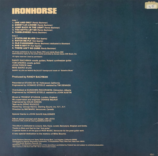IRONHORSE - Ironhorse