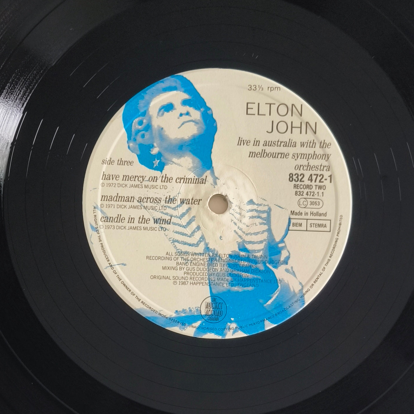 ELTON JOHN WITH THE MELBOURNE SYMPHONY ORCHESTRA - Live In Australia