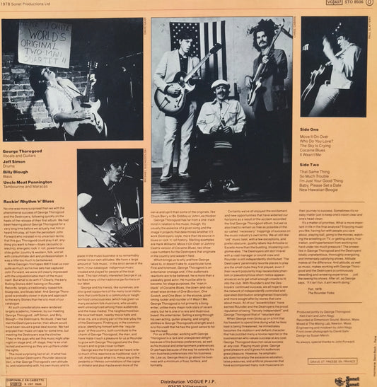 GEORGE THOROGOOD AND THE DESTROYER - Move It On Over
