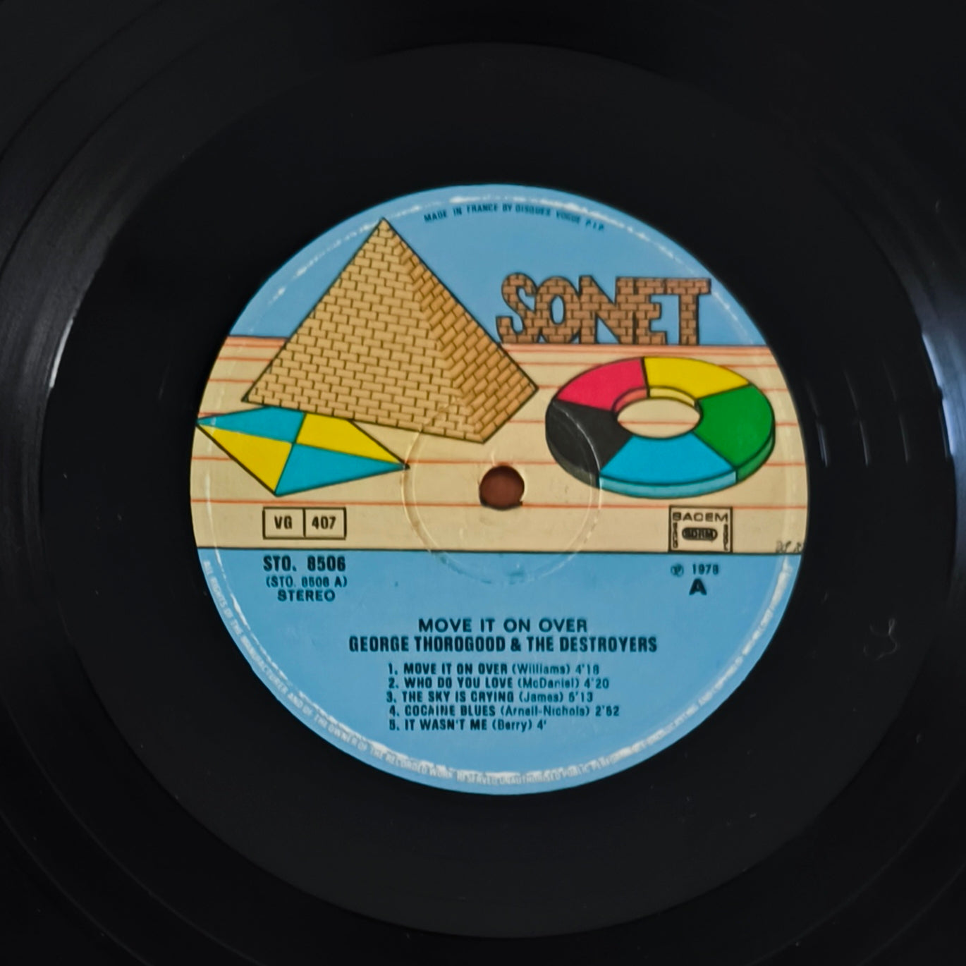 GEORGE THOROGOOD  AND THE DESTROYER - Move It On Over