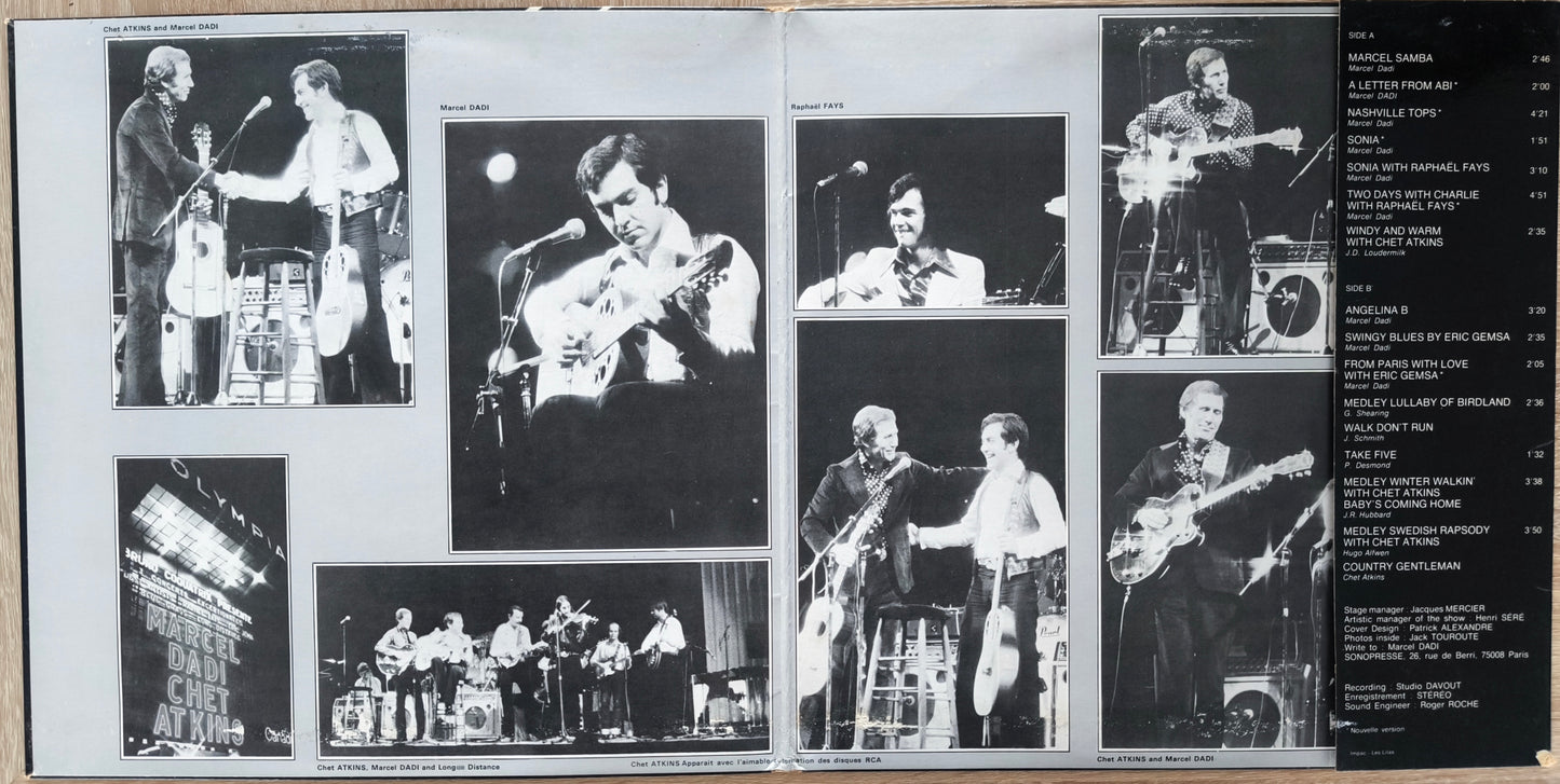 MARCEL DADI - Marcel Dadi And Friends Volume 2 - Olympia 77