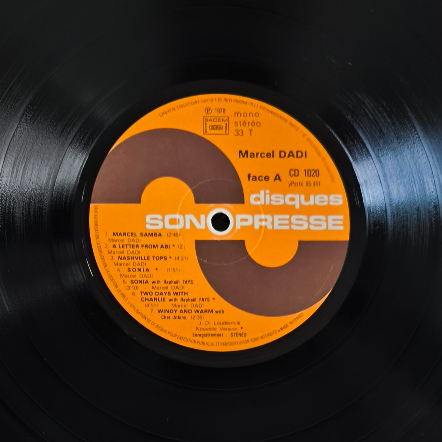 MARCEL DADI - Marcel Dadi And Friends Volume 2 - Olympia 77