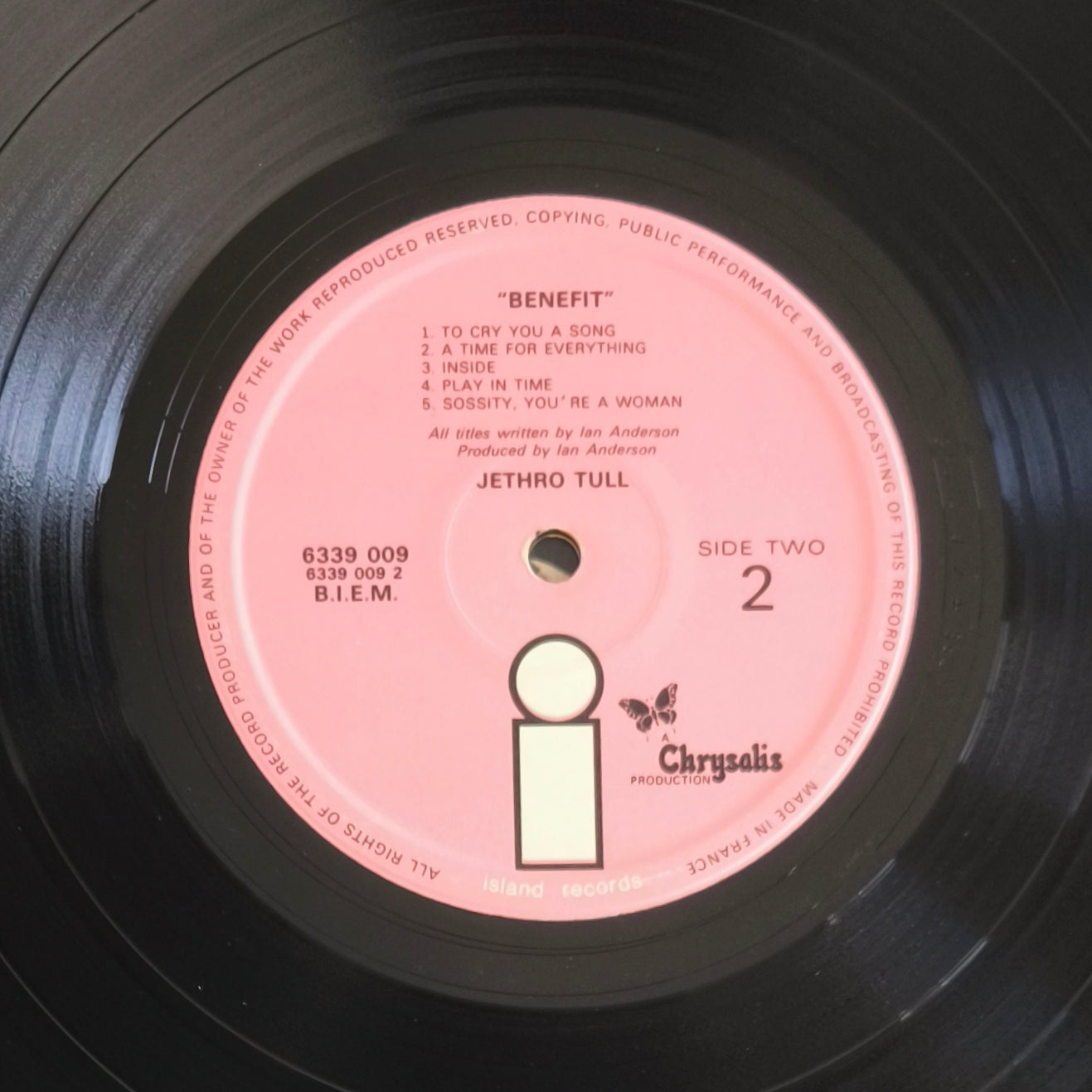 JETHRO TULL - Benefit