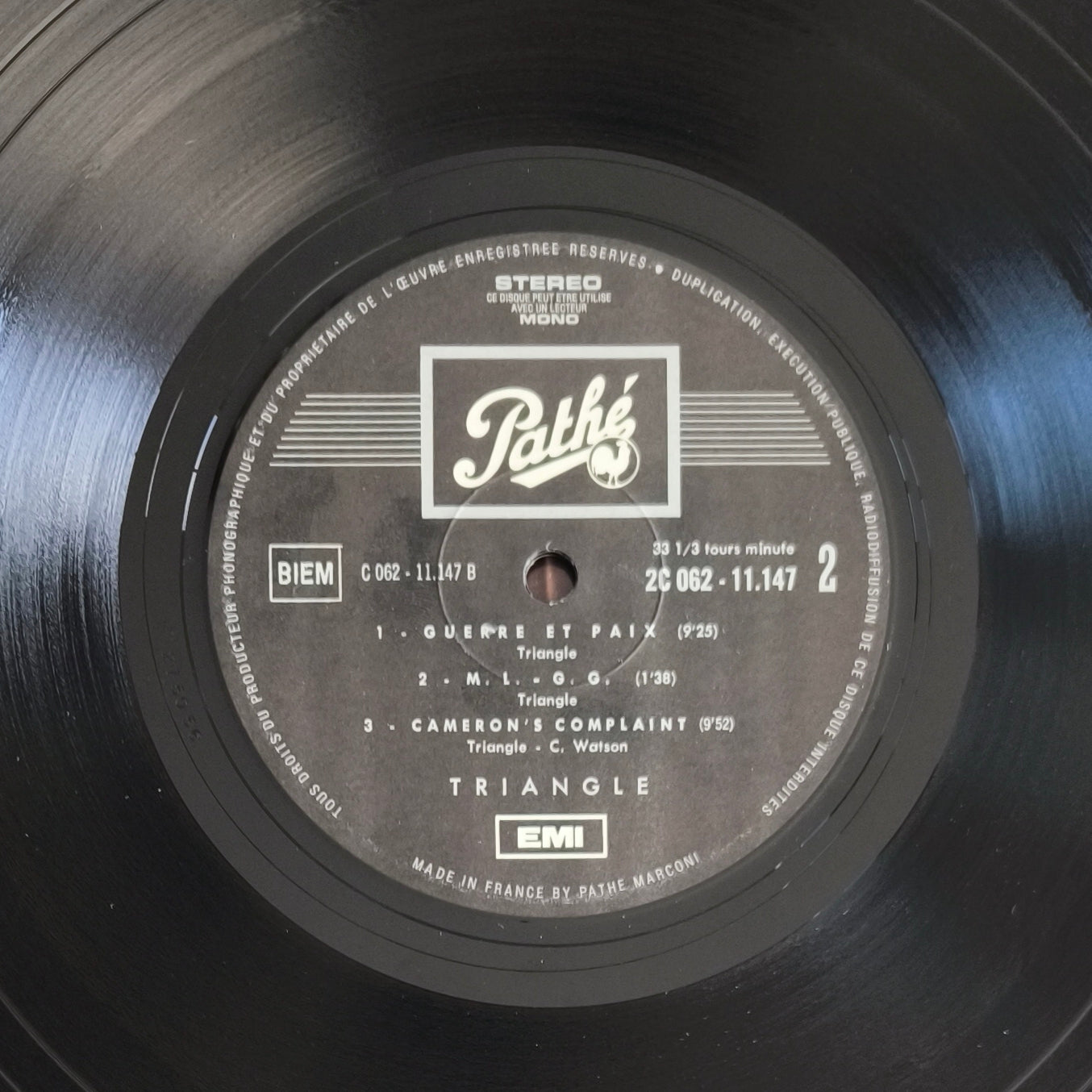 TRIANGLE - Peut-Être Demain