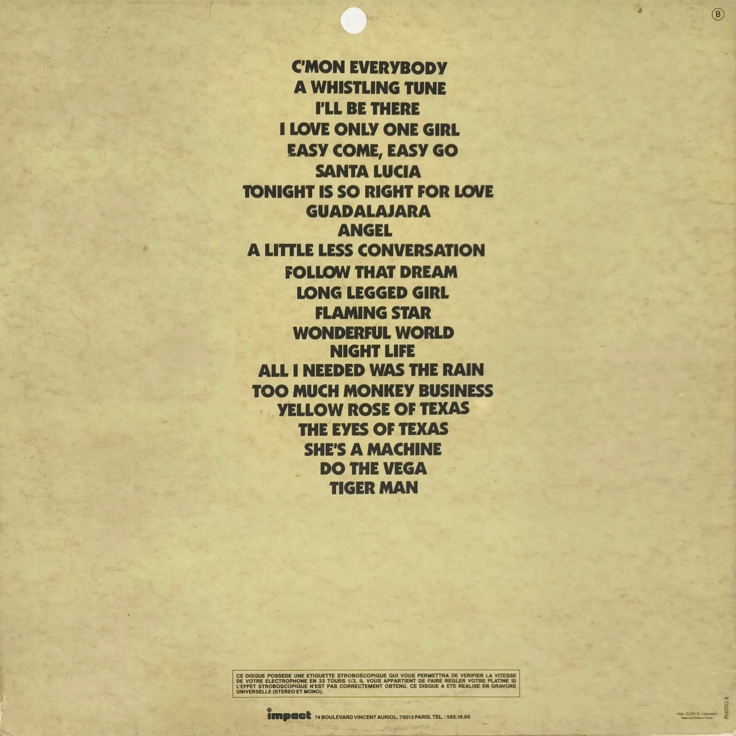 ELVIS PRESLEY - Elvis Presley