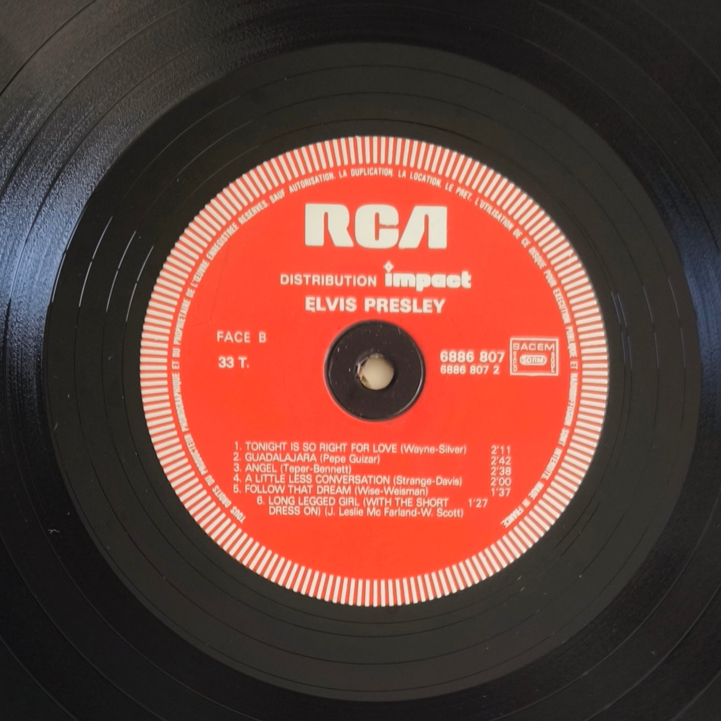 ELVIS PRESLEY - Elvis Presley