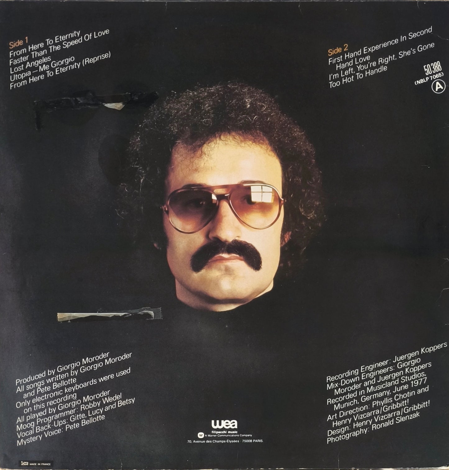 GIORGO MORODER - From Here To Eternity