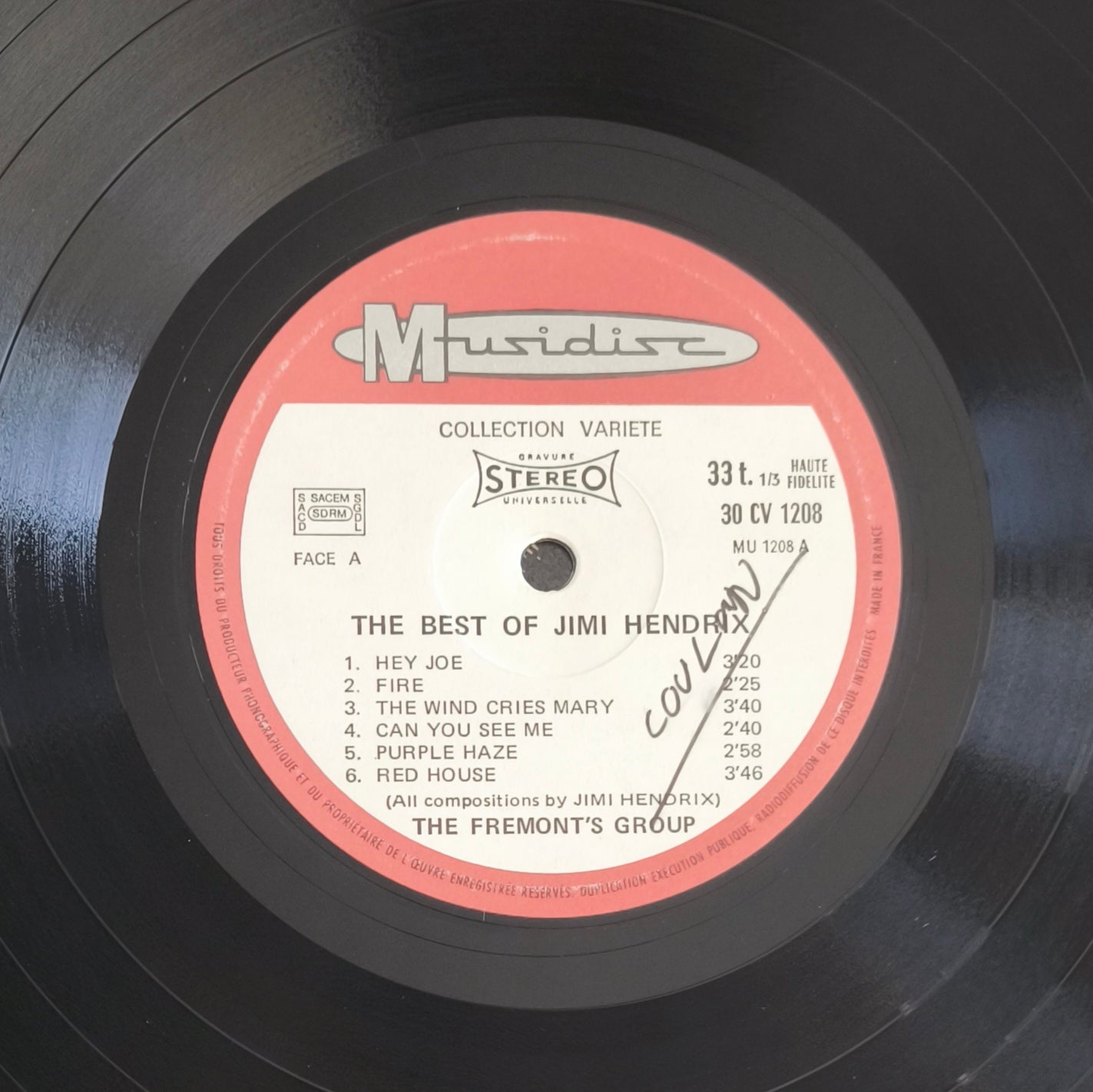 THE FREMONT'S GROUP - The Best Of Jimi Hendrix