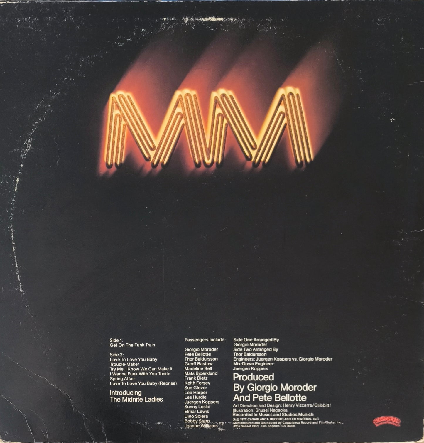 MUNICH MACHINE - Munich Machine (Pressage US)