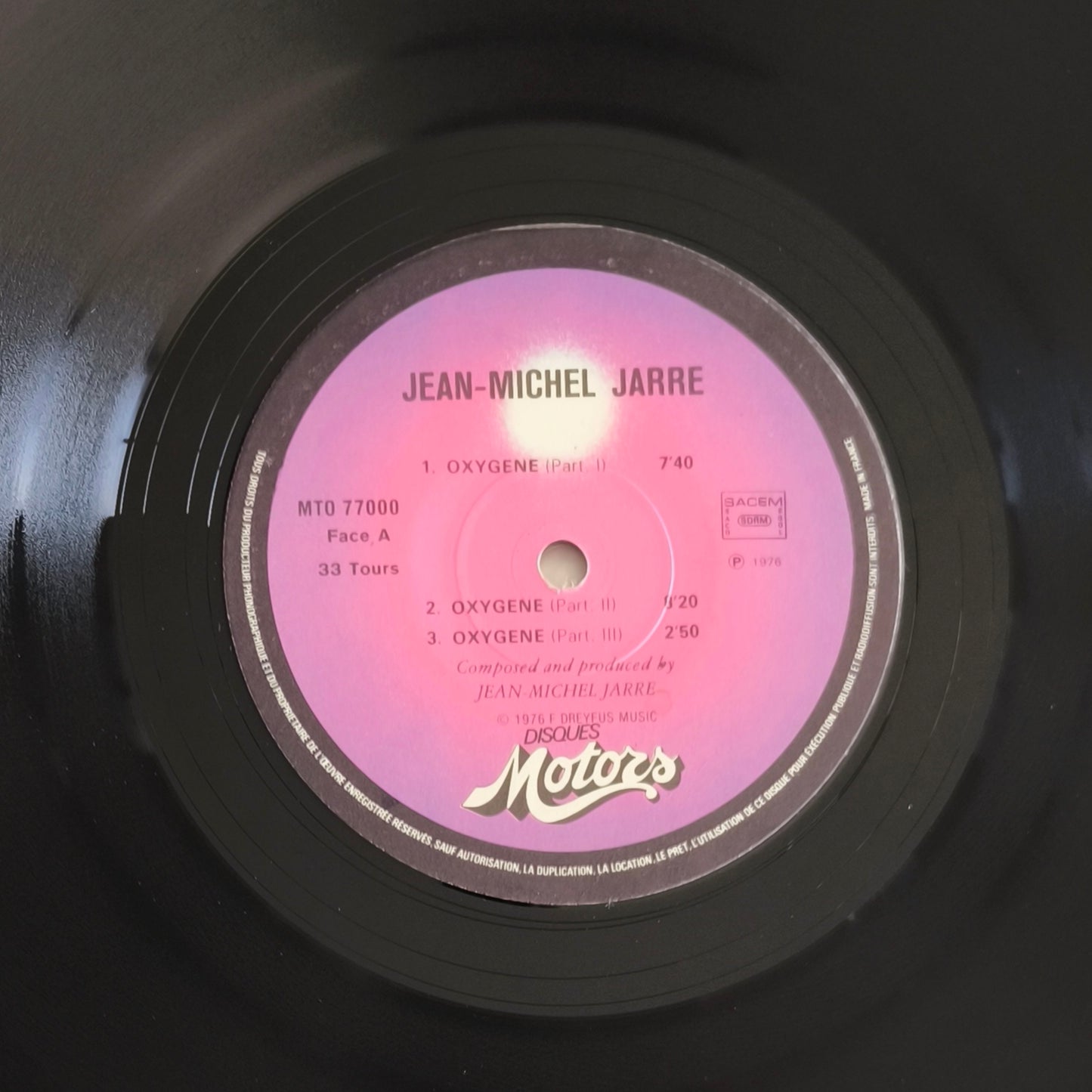 JEAN MICHEL JARRE - OXYGENE