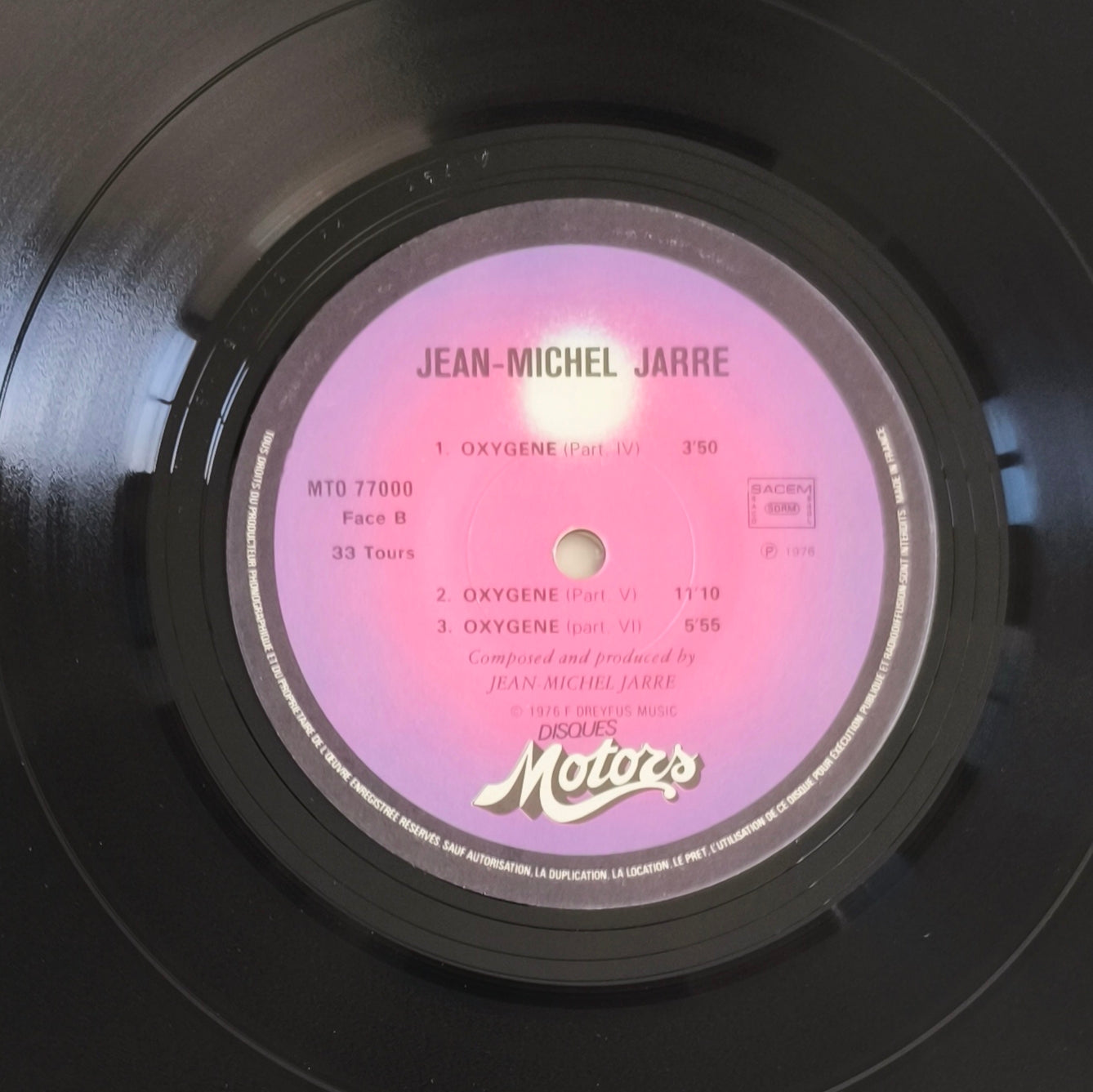 JEAN MICHEL JARRE - OXYGENE