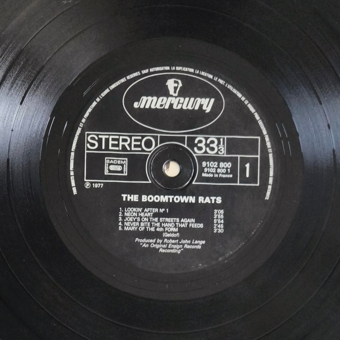 THE BOOMTOWN RATS - The Boomtown Rats