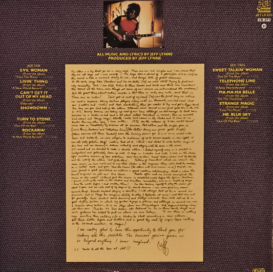 ELECTRIC LIGHT ORCHESTRA - ELO's Greatest Hits